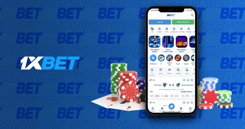 1xBet Malaysia mobile app for Sports betting