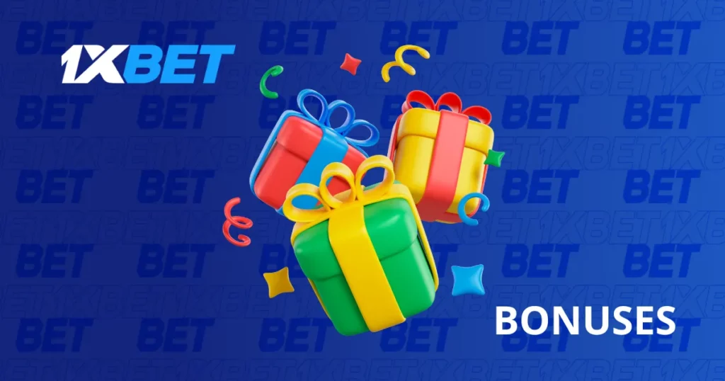 1xBet Malaysia 移动应用程序中的奖金和促销活动