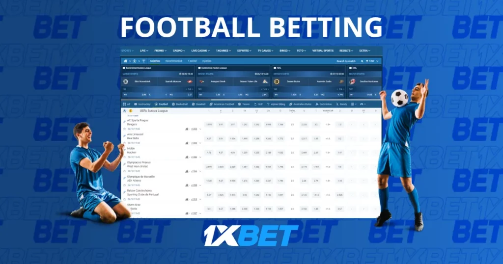 Online Football Betting at 1xBet in Malaysia