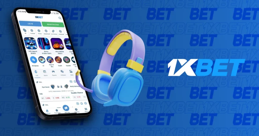 Technical support in mobile app from 1xBet Malaysia