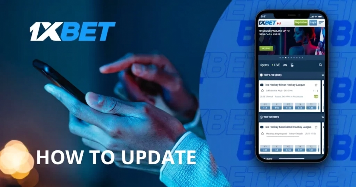 How to Update 1xBet APK